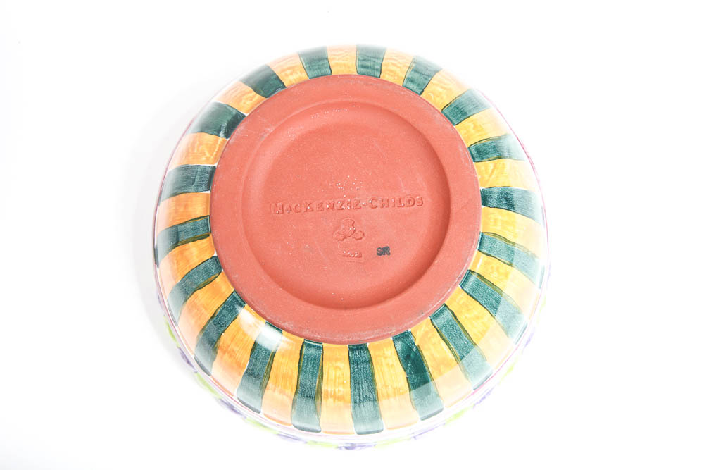 MacKenzie-Childs "Piccadilly" Mixing Bowls