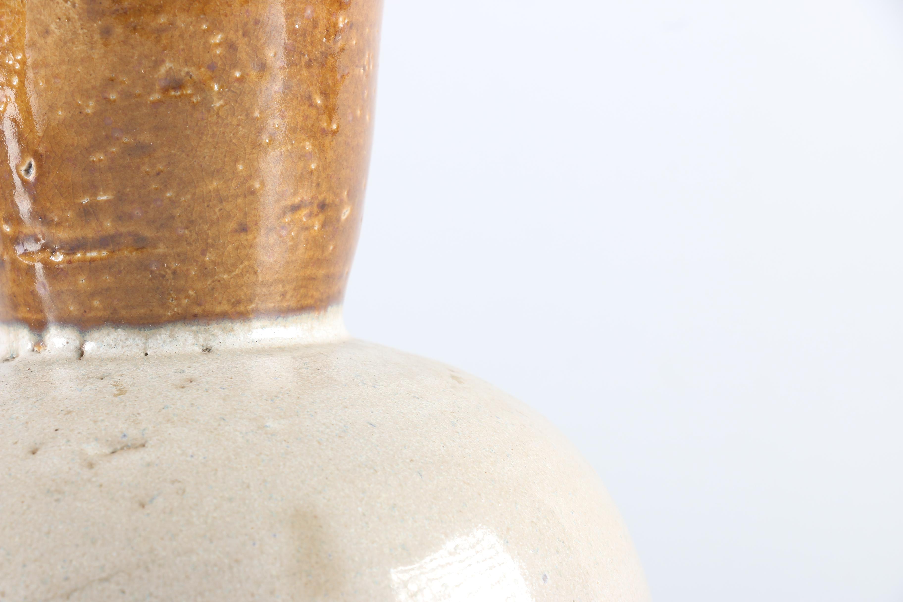 Set of Three Hand Thrown Stoneware Vessels