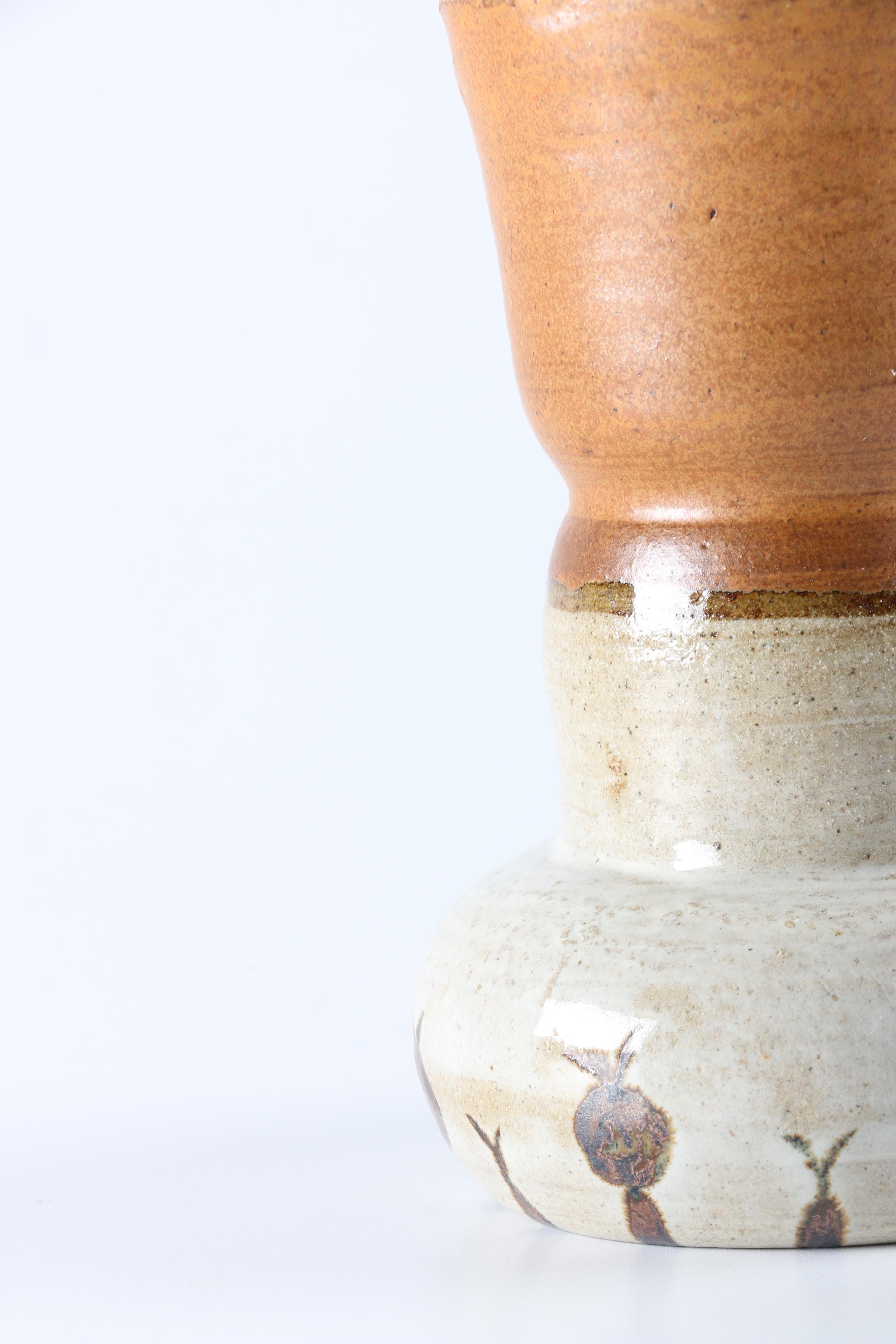 Set of Three Hand Thrown Stoneware Vessels