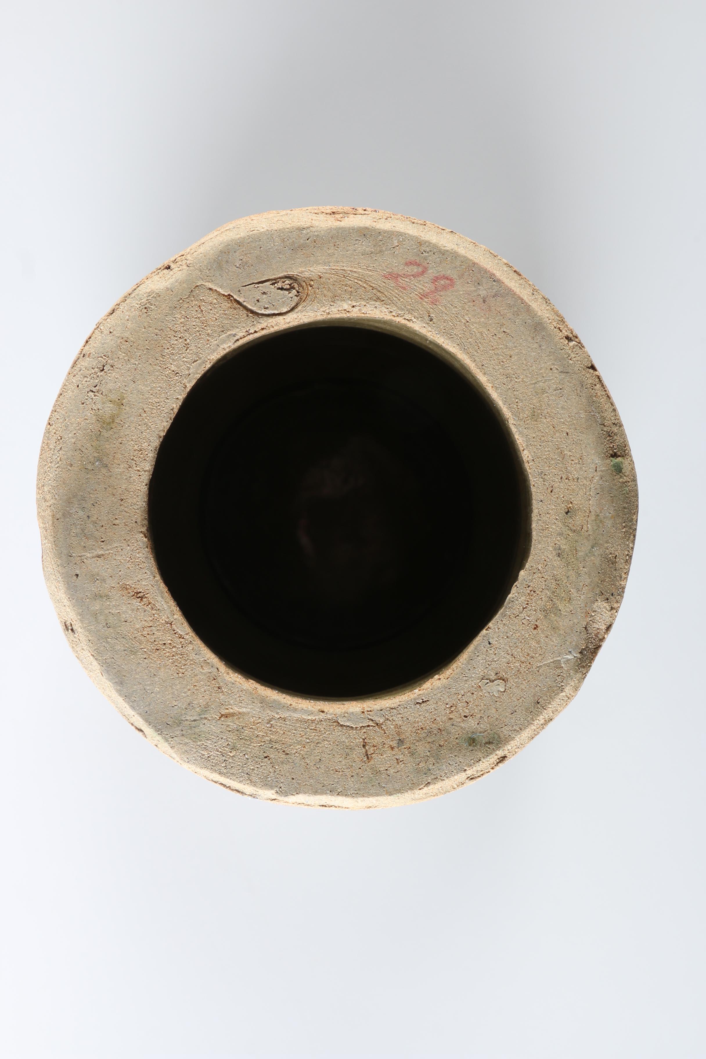 Set of Three Hand Thrown Stoneware Vessels