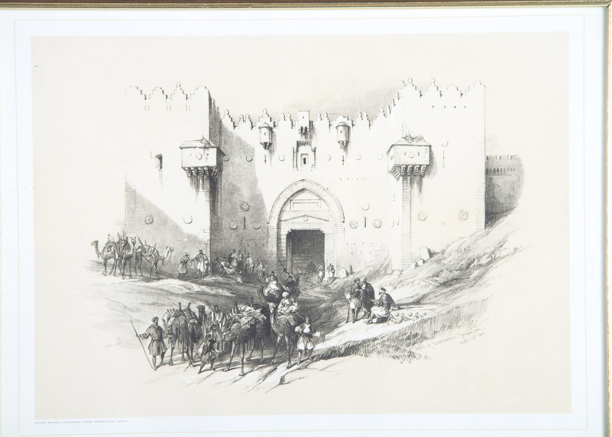 David Roberts Reproduction Print "The Damascus Gate"