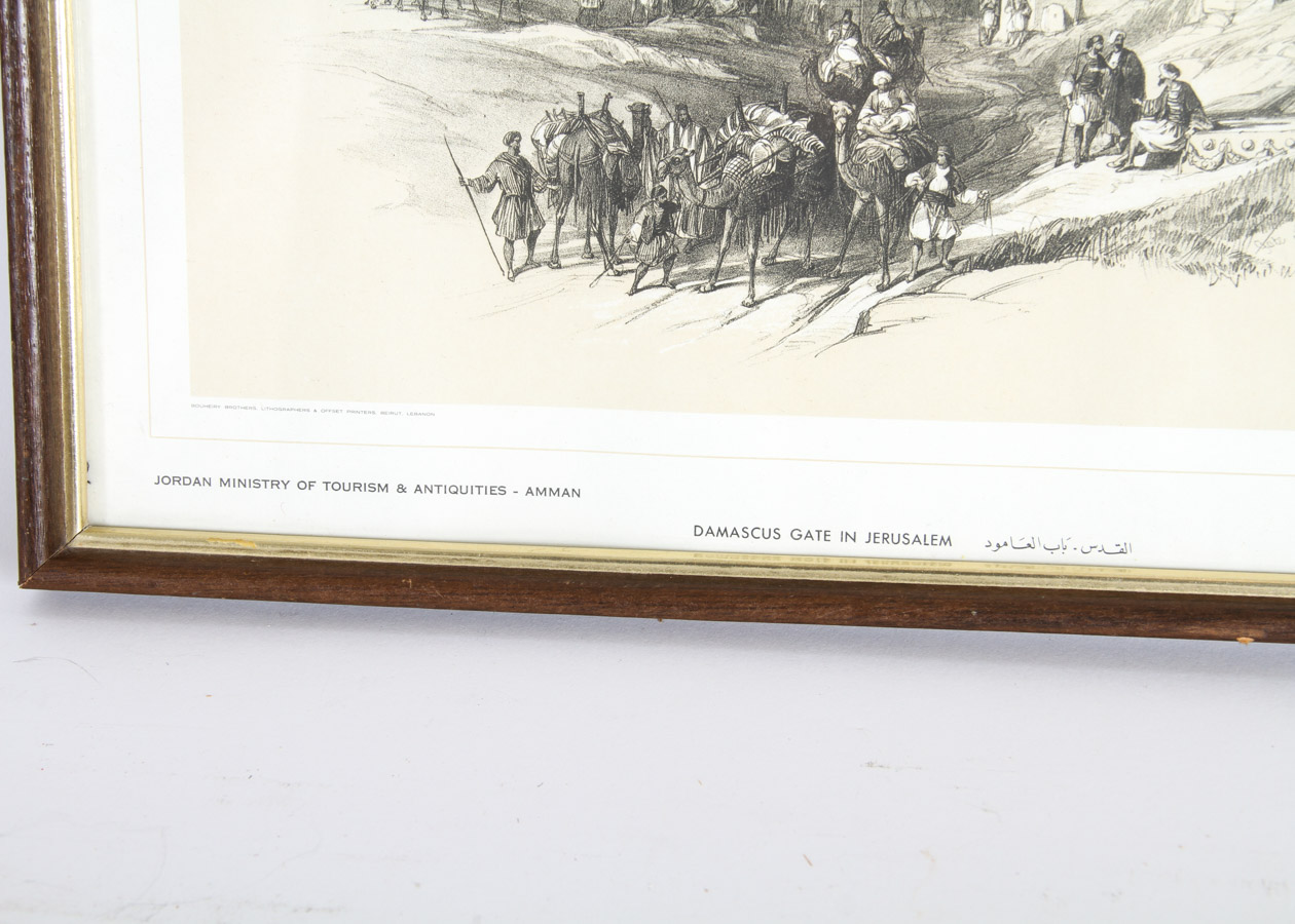 David Roberts Reproduction Print "The Damascus Gate"