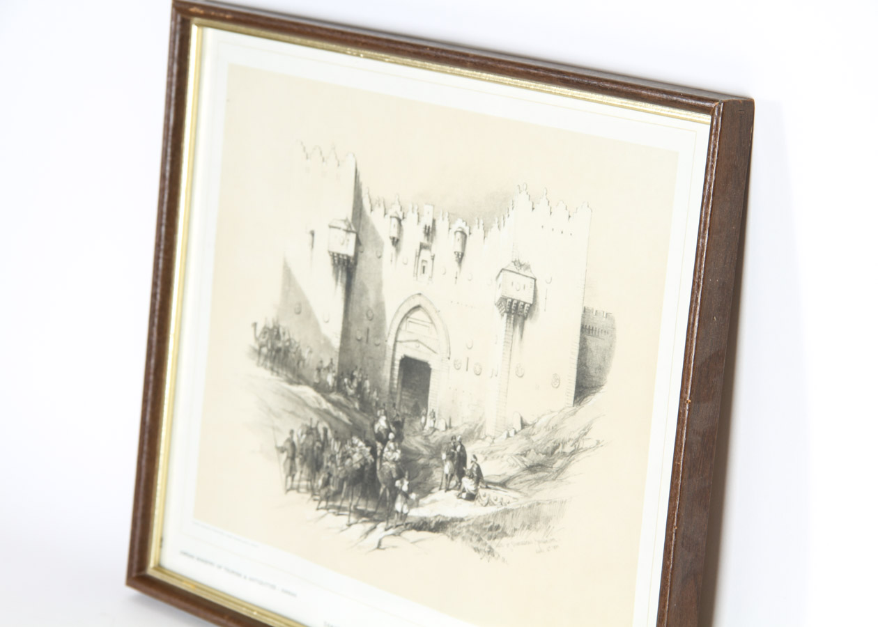 David Roberts Reproduction Print "The Damascus Gate"