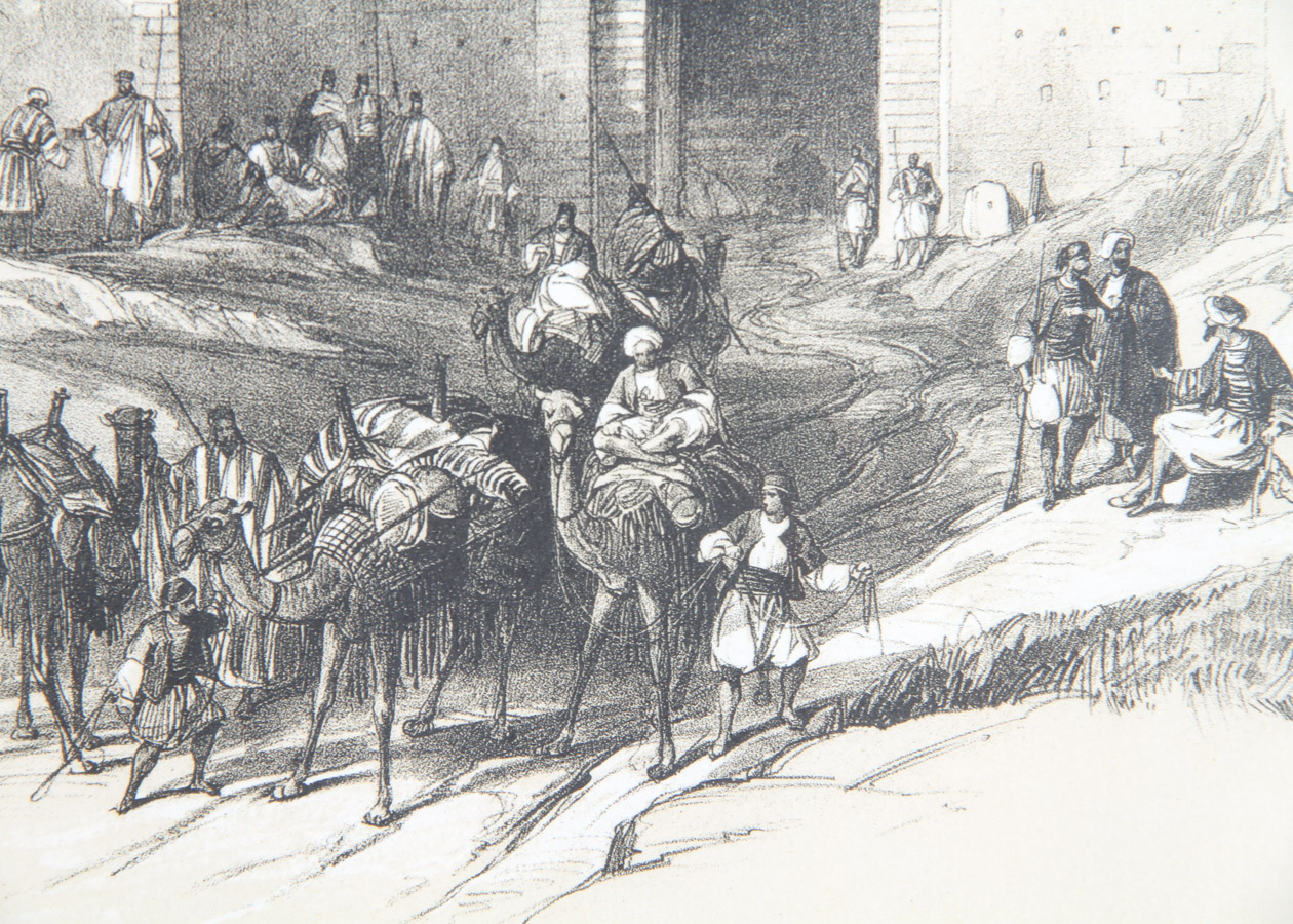 David Roberts Reproduction Print "The Damascus Gate"