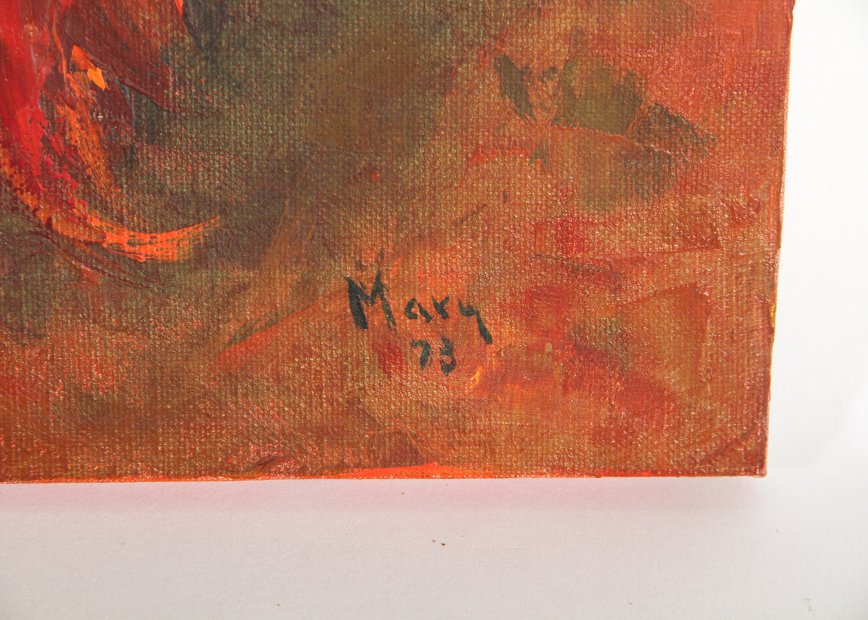 Mary Oil Painting on Canvas