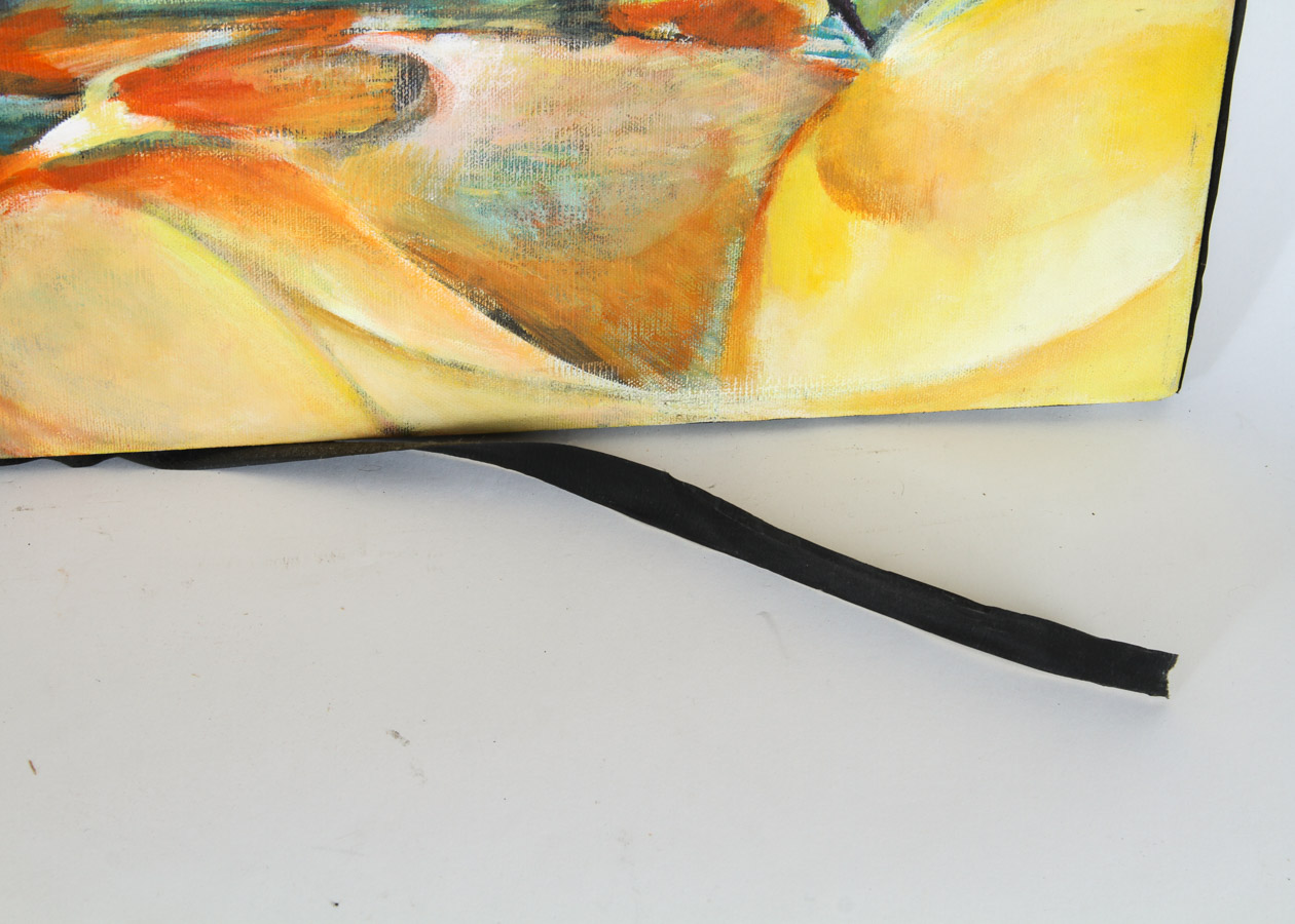 Sol Weiss Acrylic Painting on Canvas