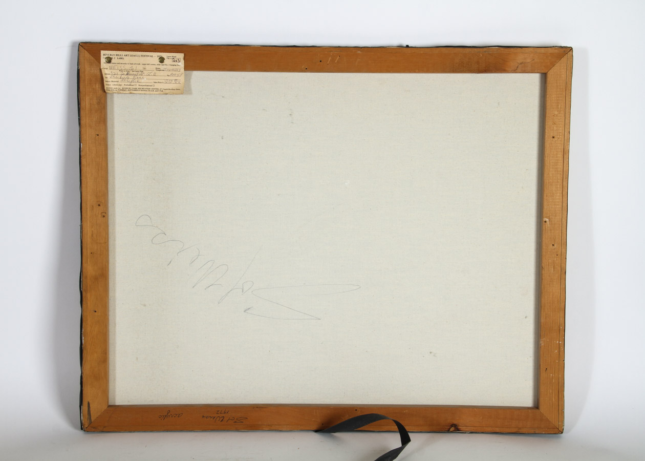 Sol Weiss Acrylic Painting on Canvas