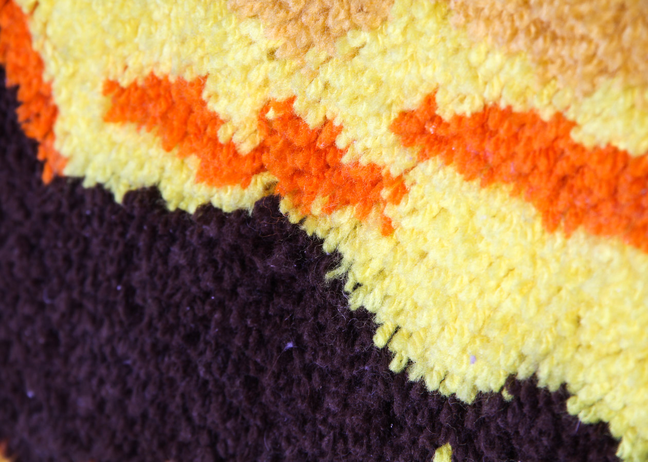 Framed Handmade Equestrian Themed Rug