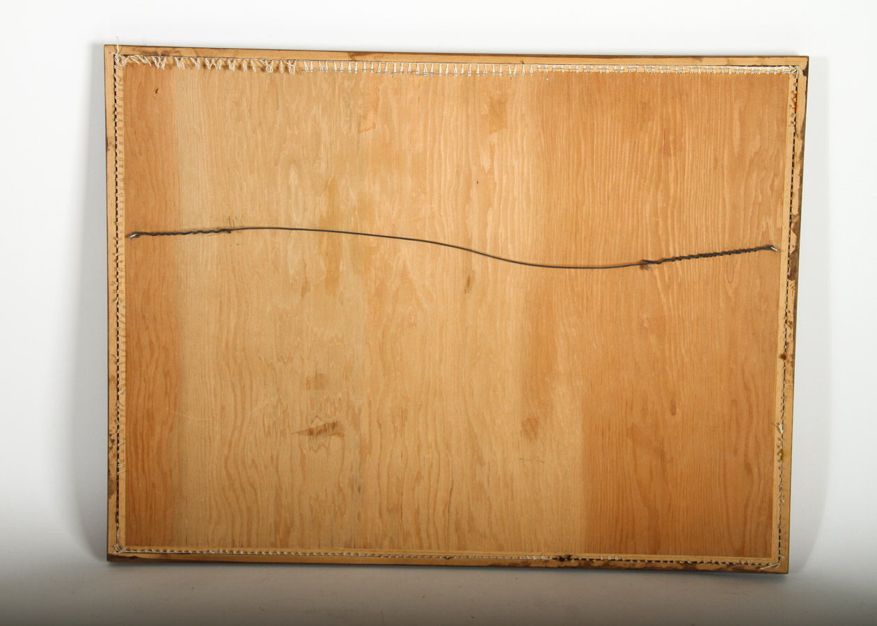 Framed Handmade Equestrian Themed Rug