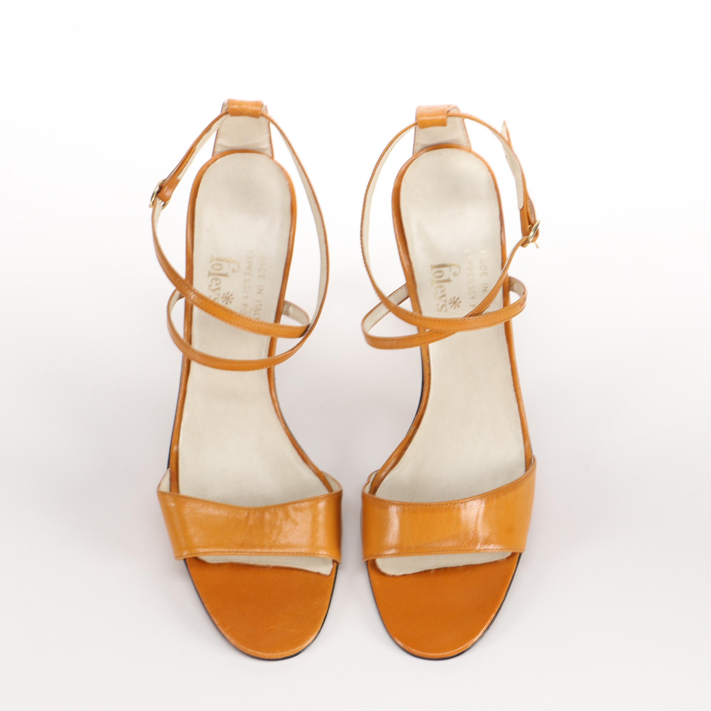 Vintage Italian Leather Heels