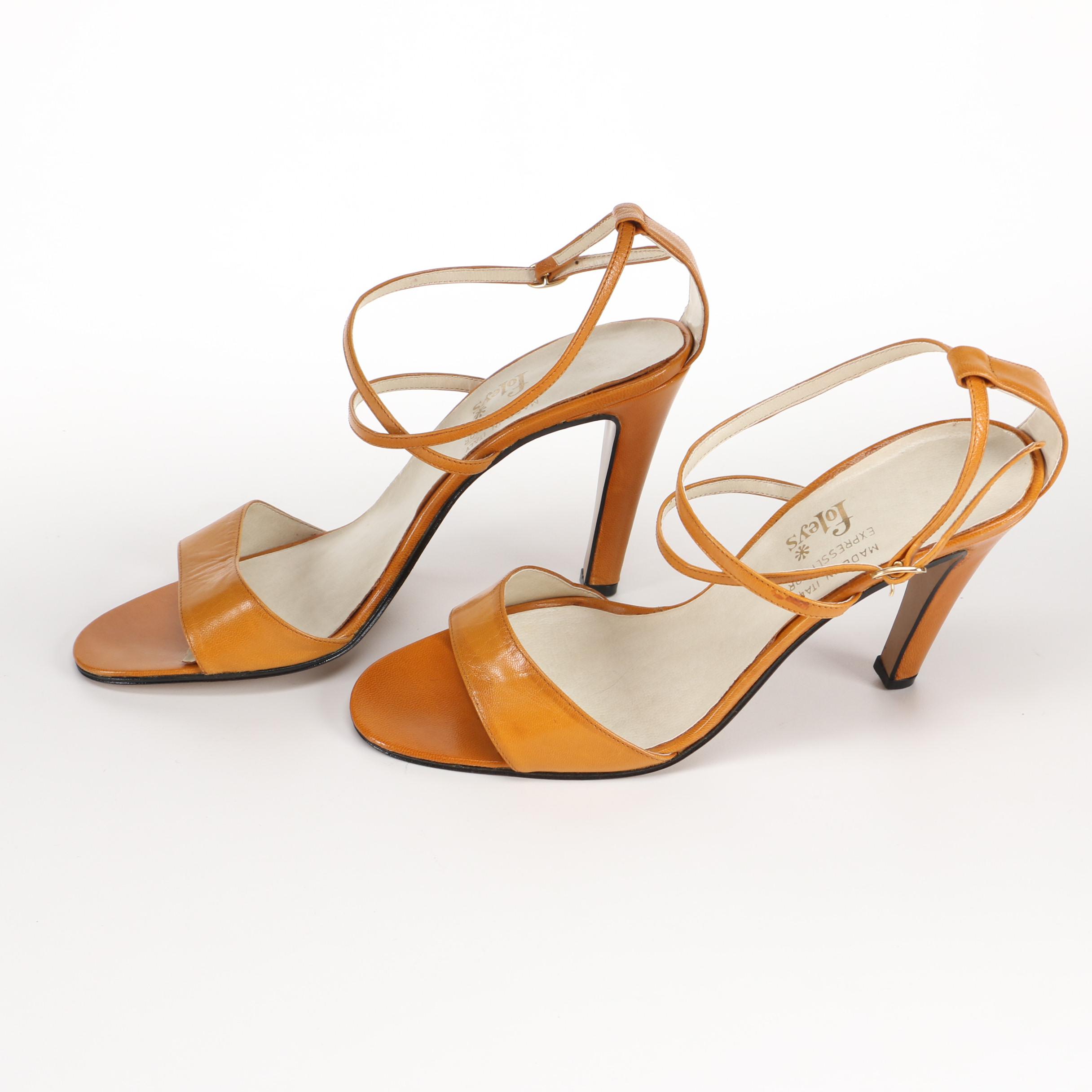 Vintage Italian Leather Heels