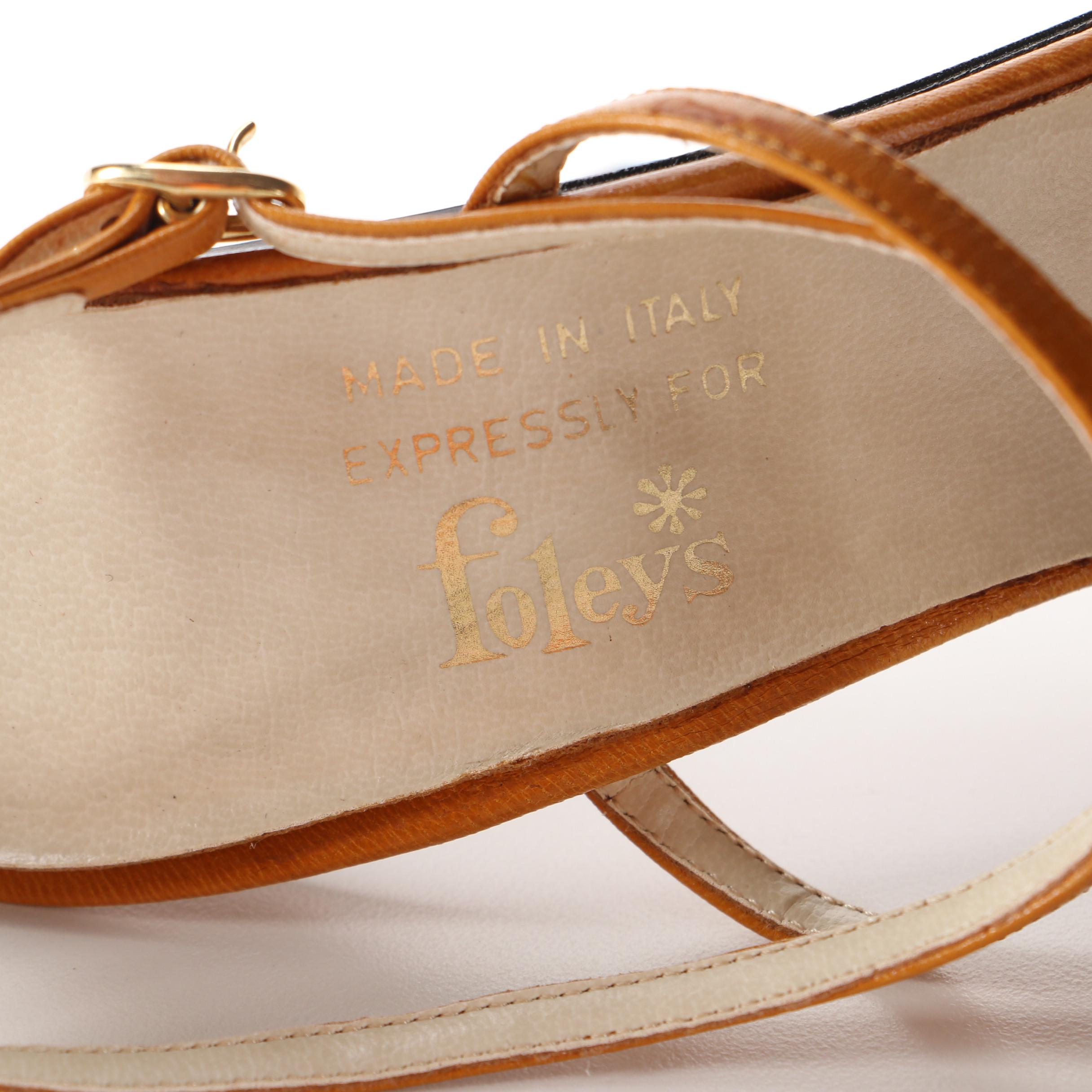 Vintage Italian Leather Heels