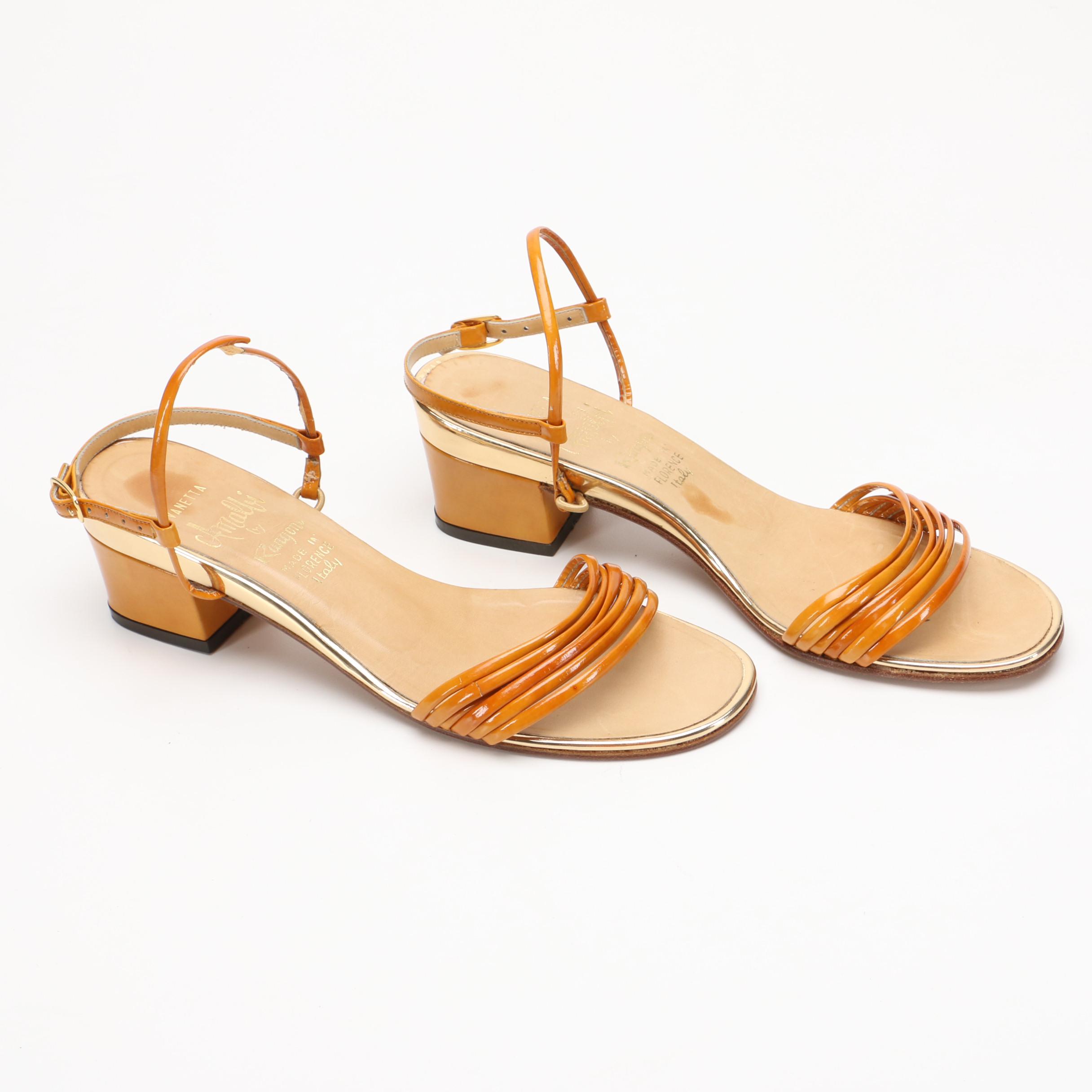 Vintage Italian Leather Heels