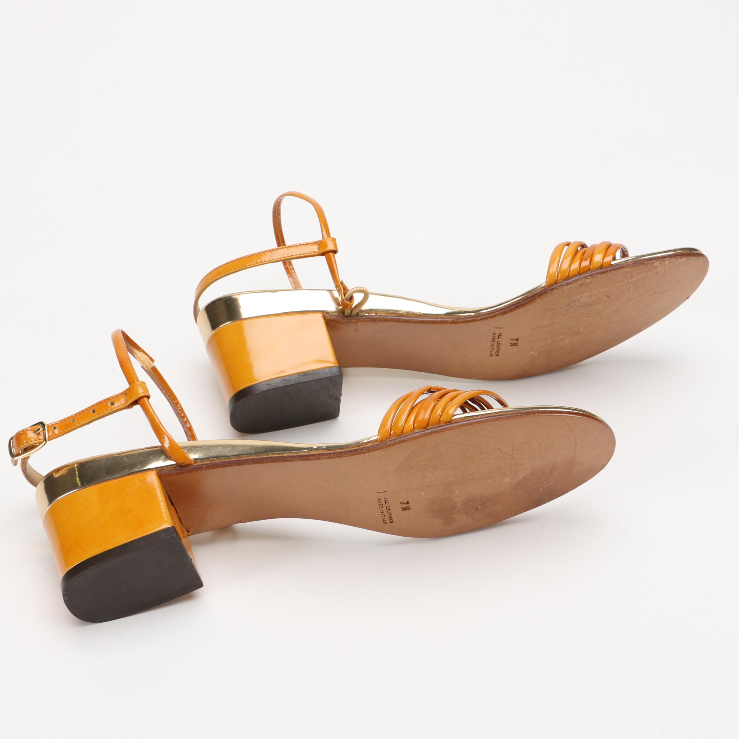 Vintage Italian Leather Heels