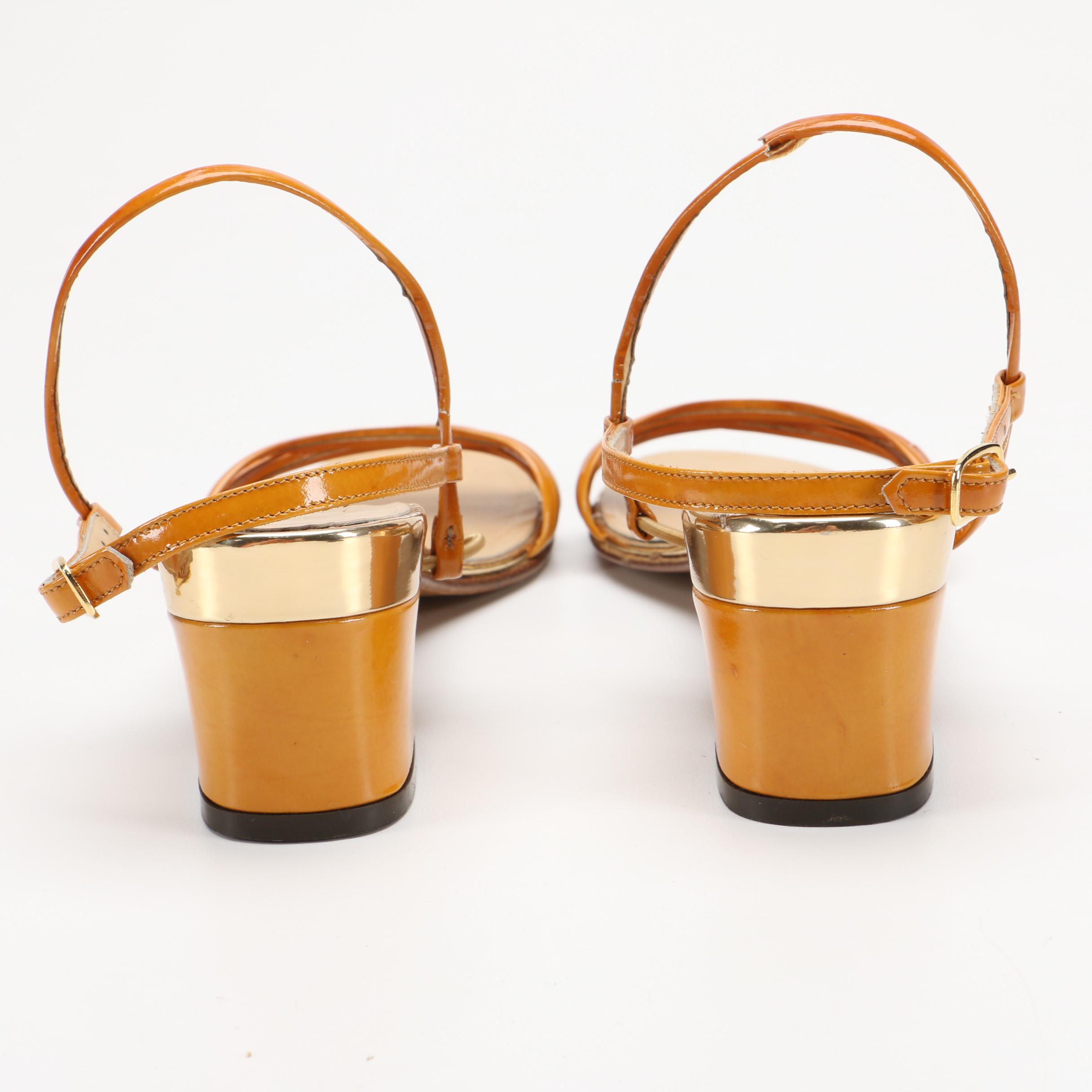 Vintage Italian Leather Heels