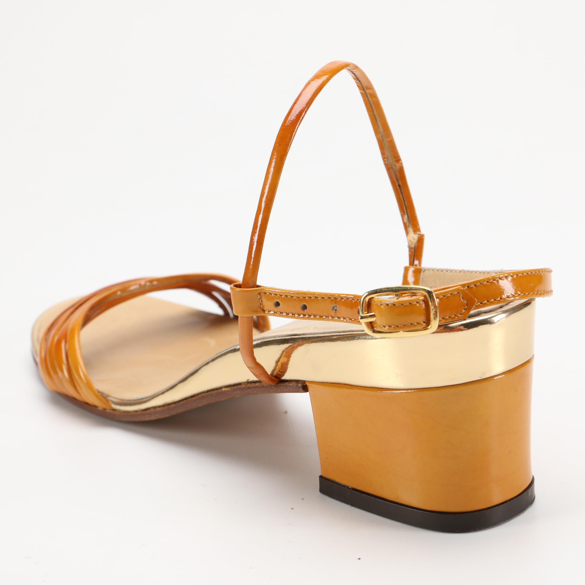 Vintage Italian Leather Heels