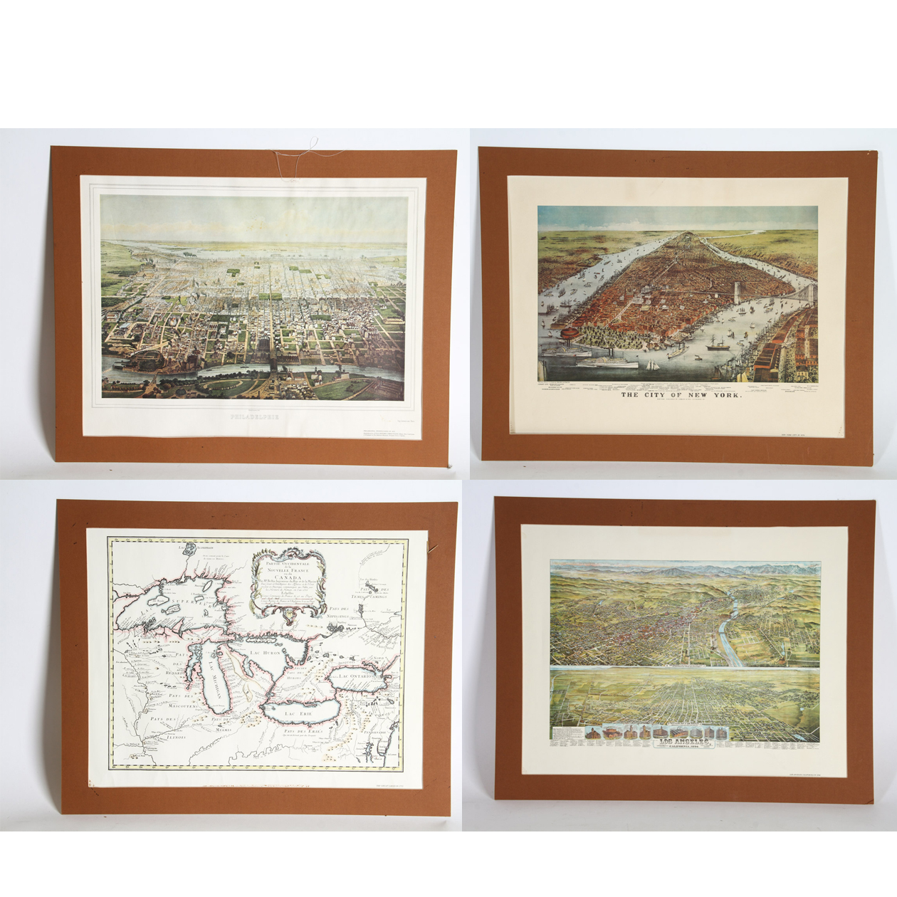 Collection of Reproduction City Maps