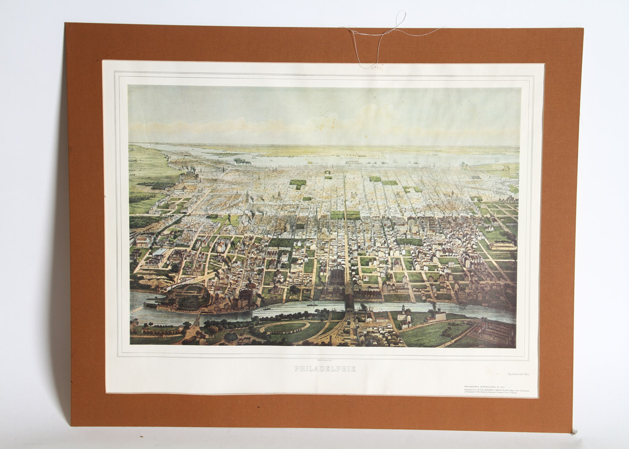 Collection of Reproduction City Maps