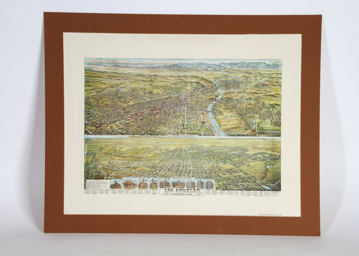 Collection of Reproduction City Maps