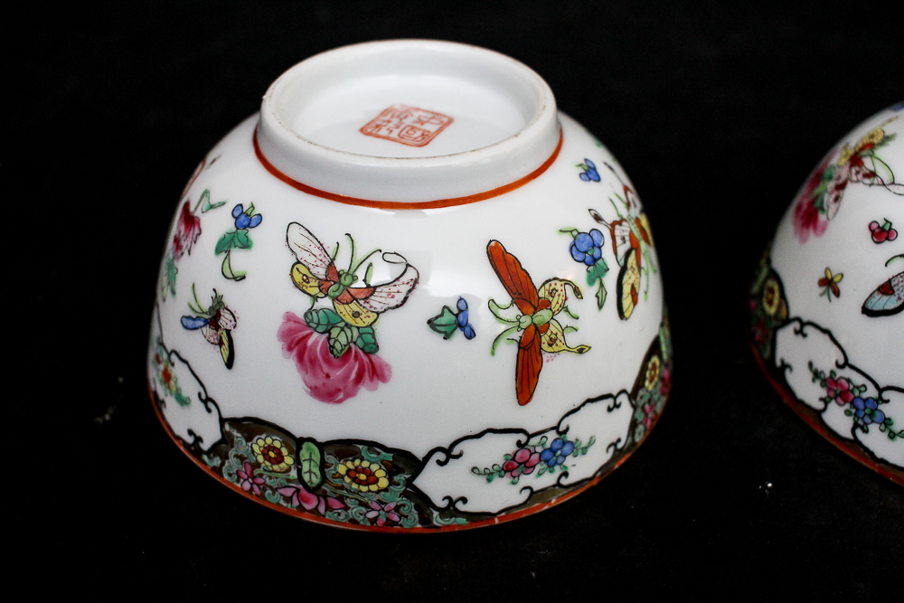 Vintage Chinese Porcelain Bowls