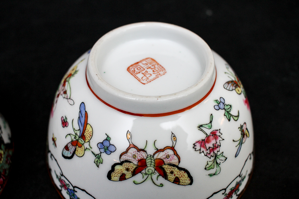 Vintage Chinese Porcelain Bowls