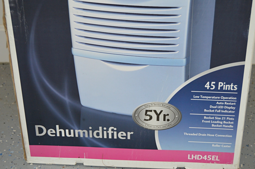 LG Dehumidifier