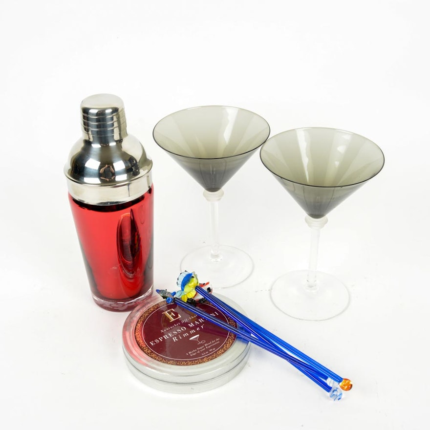 Collection of Cocktail Accessories