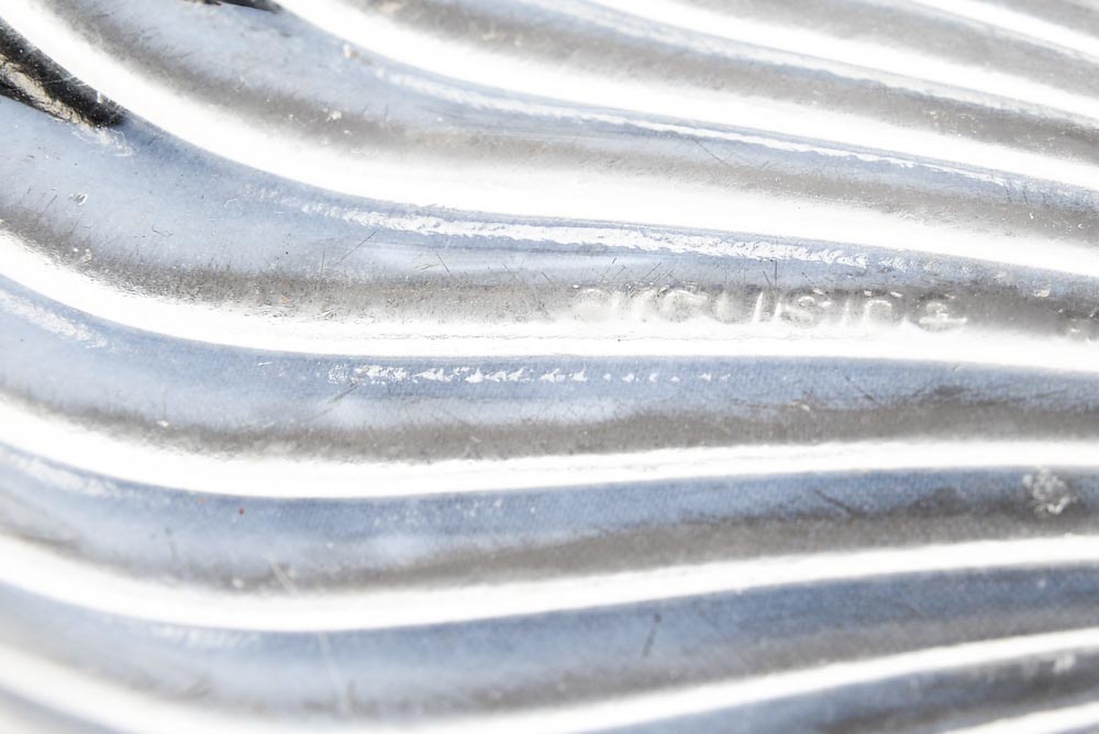 Gorham Lead Crystal Vase and Two Shell Dishes by Arcuisine