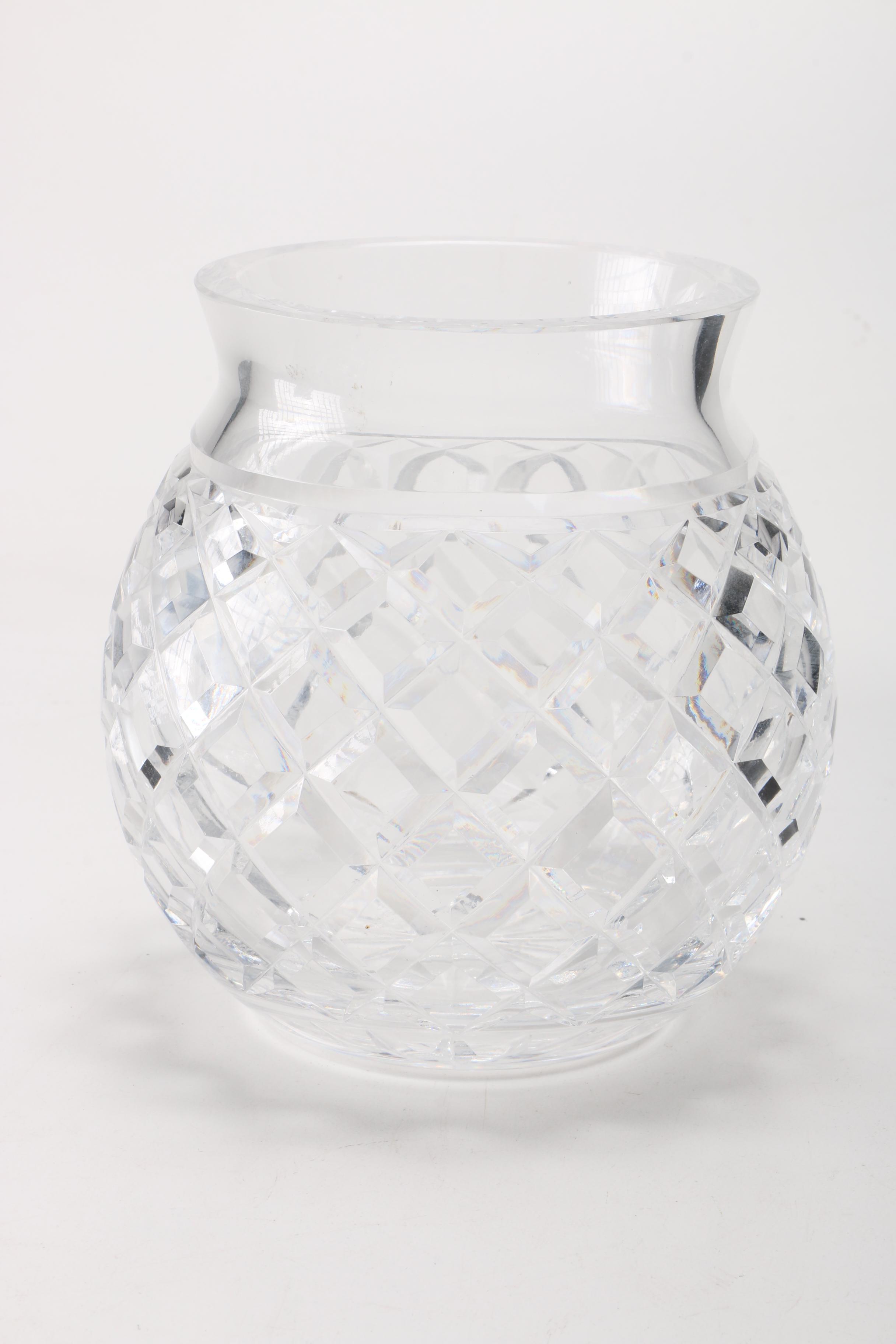 Waterford Crystal Canister