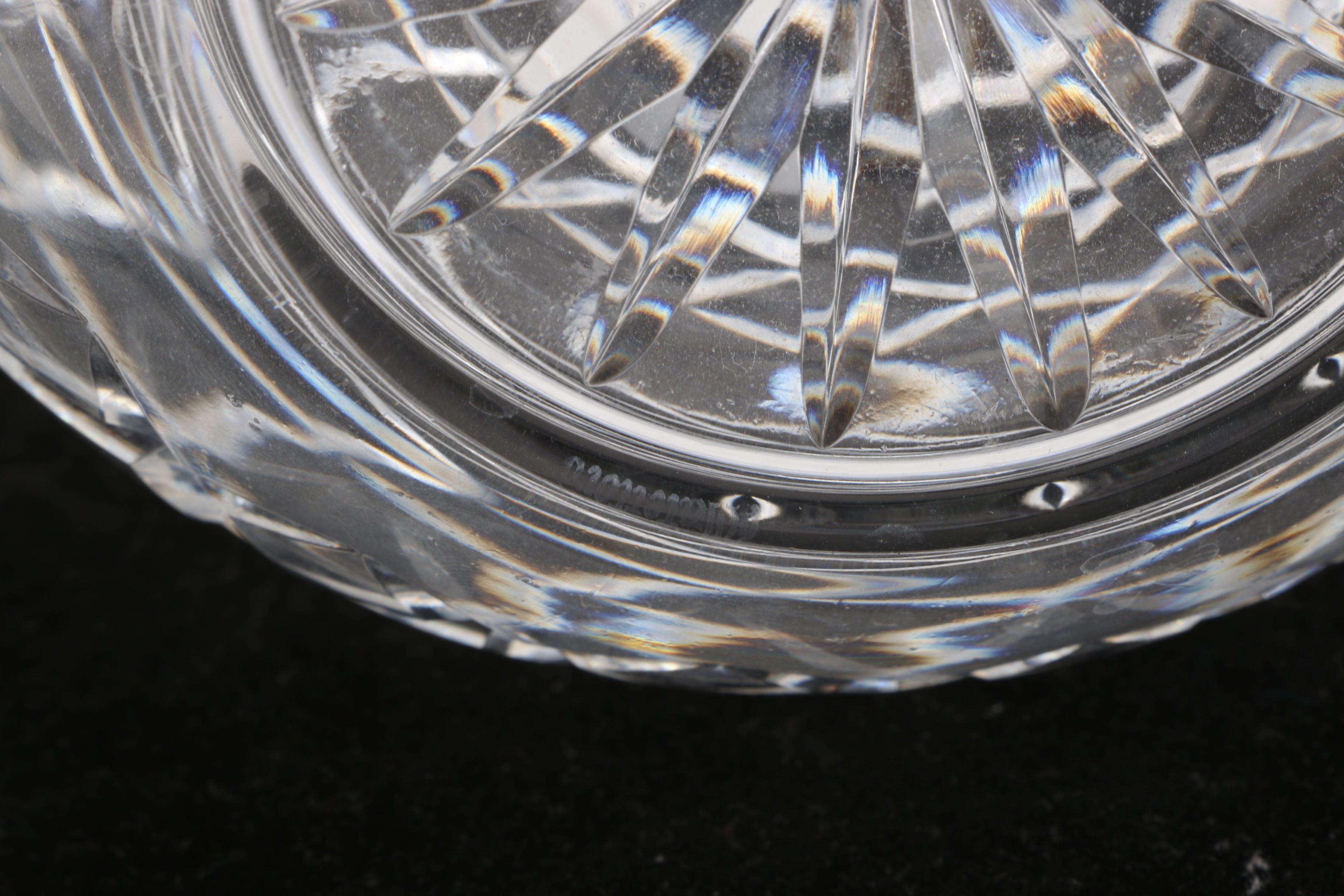 Waterford Crystal Canister