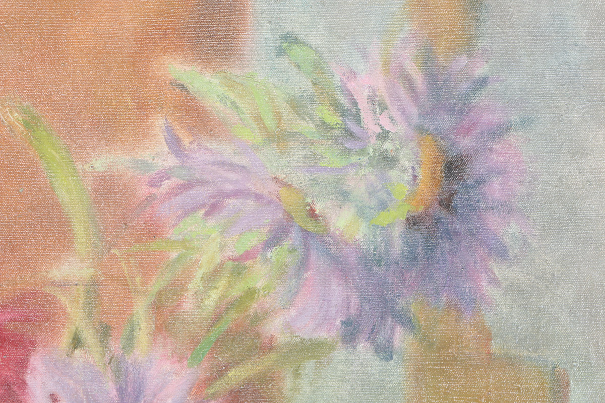 Nelly Holló Oil Painting on Canvas "Still Life"