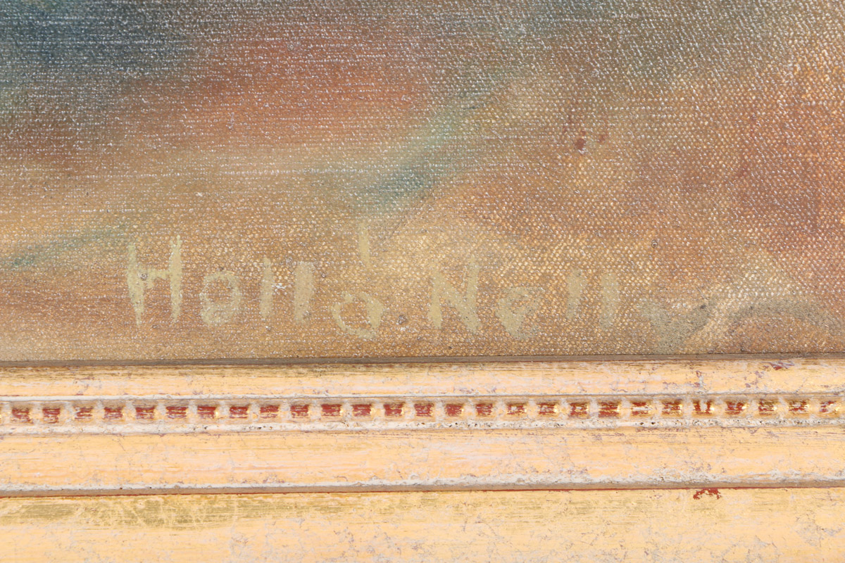 Nelly Holló Oil Painting on Canvas "Still Life"