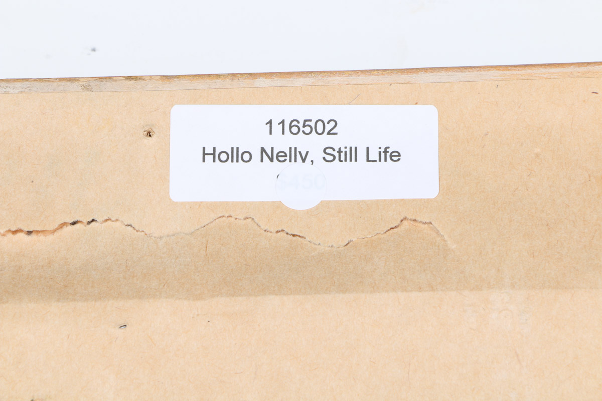 Nelly Holló Oil Painting on Canvas "Still Life"