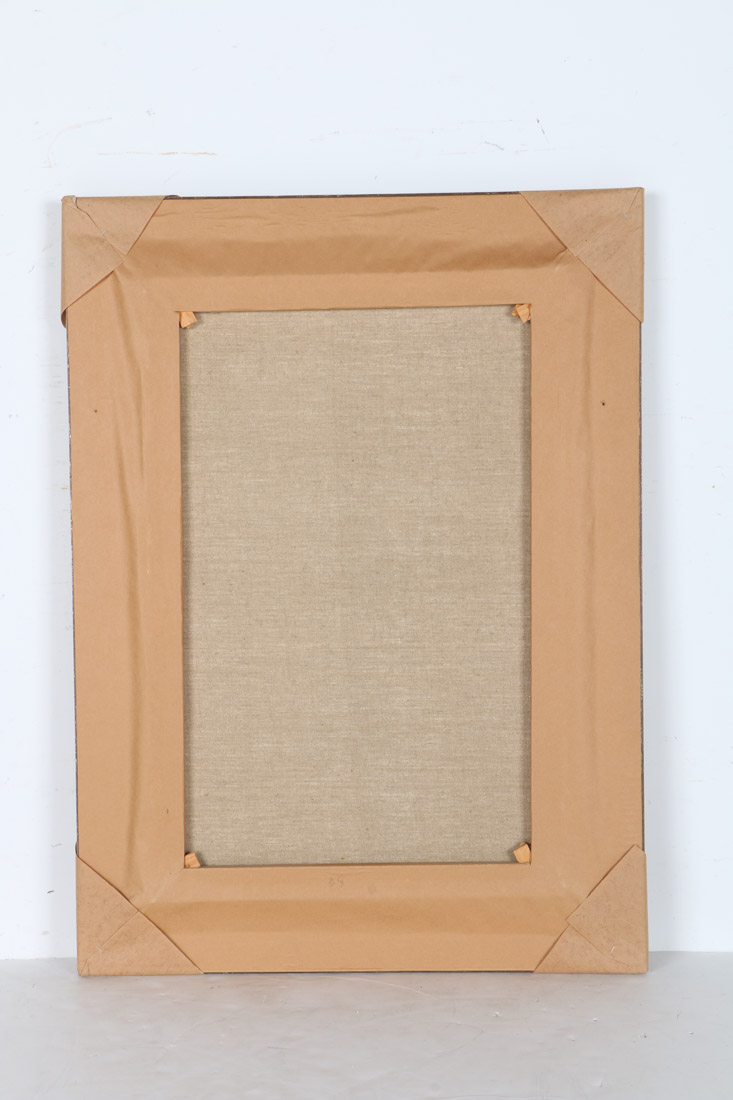 Pat Zenda Oil Painting on Canvas of a Girl with a Balloon