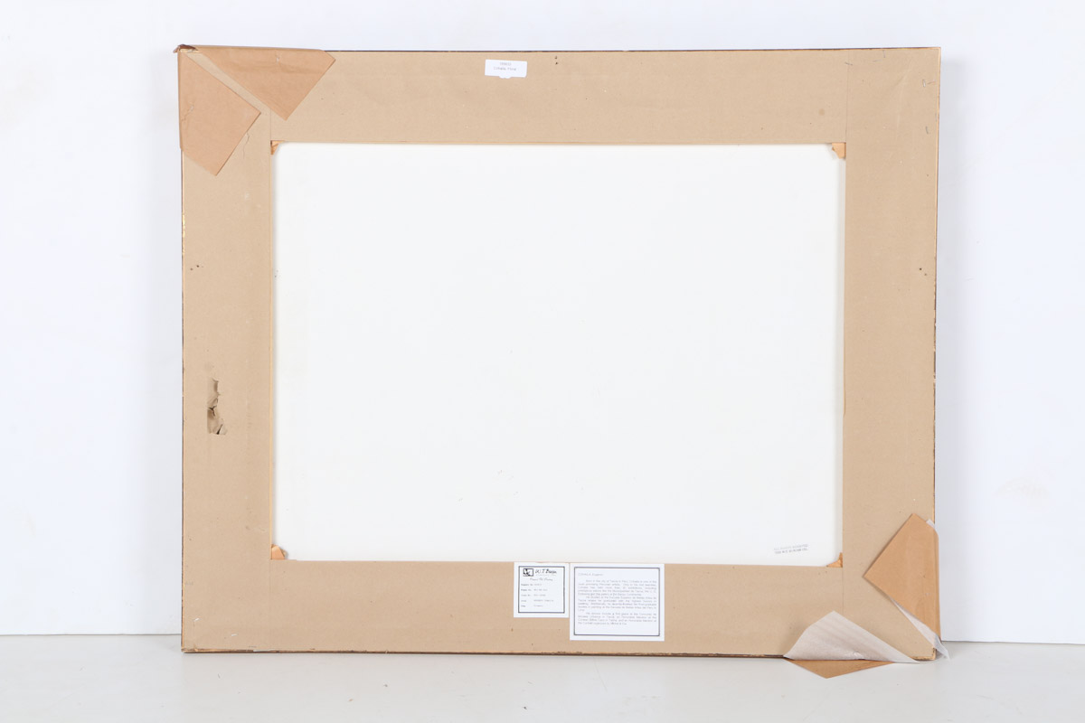 Eugenio Cohaila Oil Painting on Canvas "Flowers"