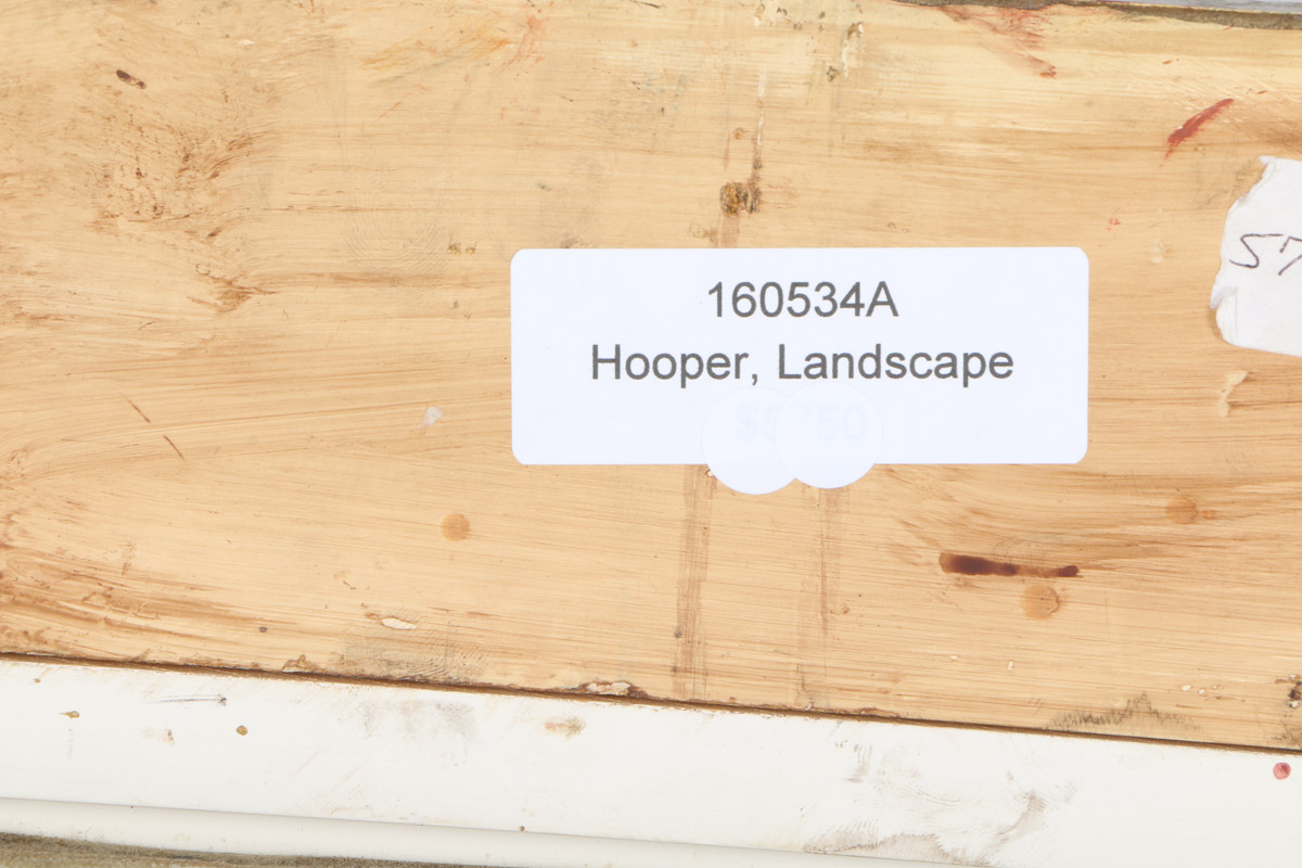 John Horace Hooper Oil Painting on Canvas "Figure in Landscape"