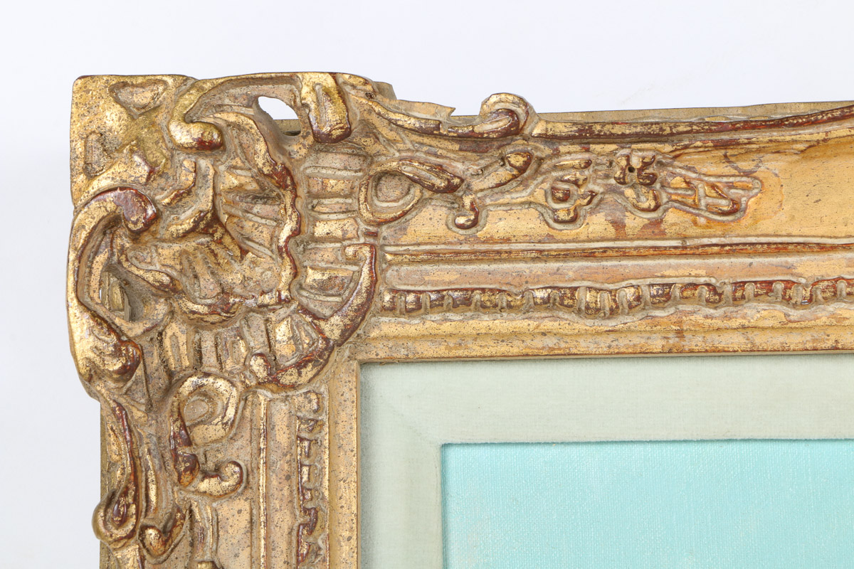 Arno Lemke Oil Painting on Canvas "Village in WInter"