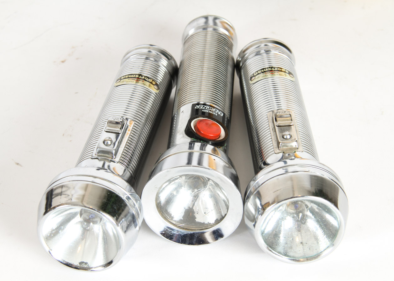 Collection of Flashlights Featuring Mag-Lite