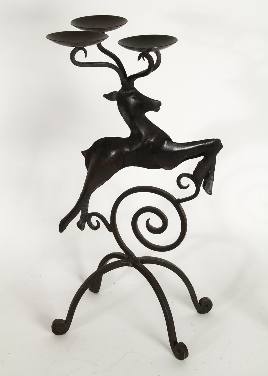 Collection of Contemporary Metal Animal Themed Decor