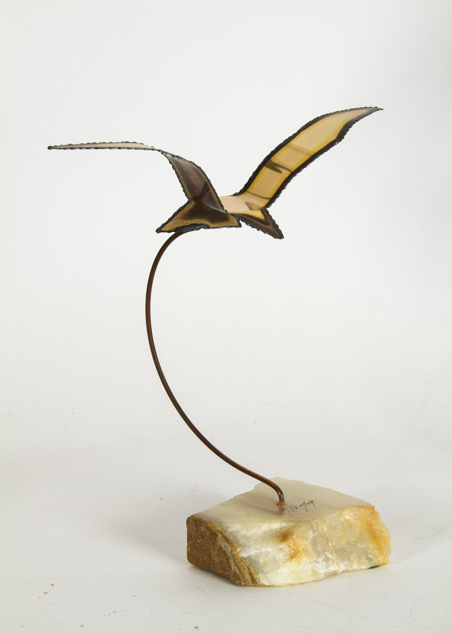 Collection of Contemporary Metal Animal Themed Decor