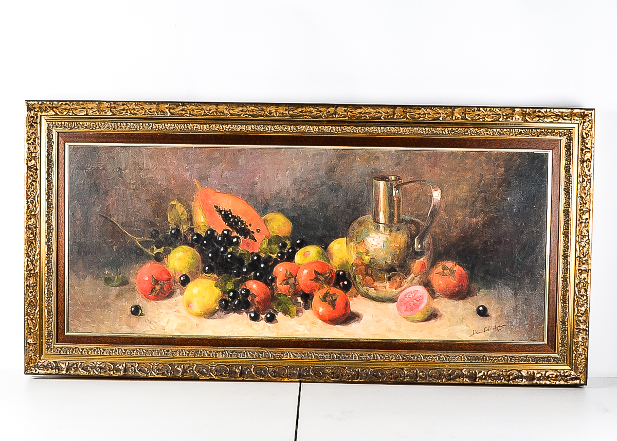 Still Life Oil Painting on Canvas