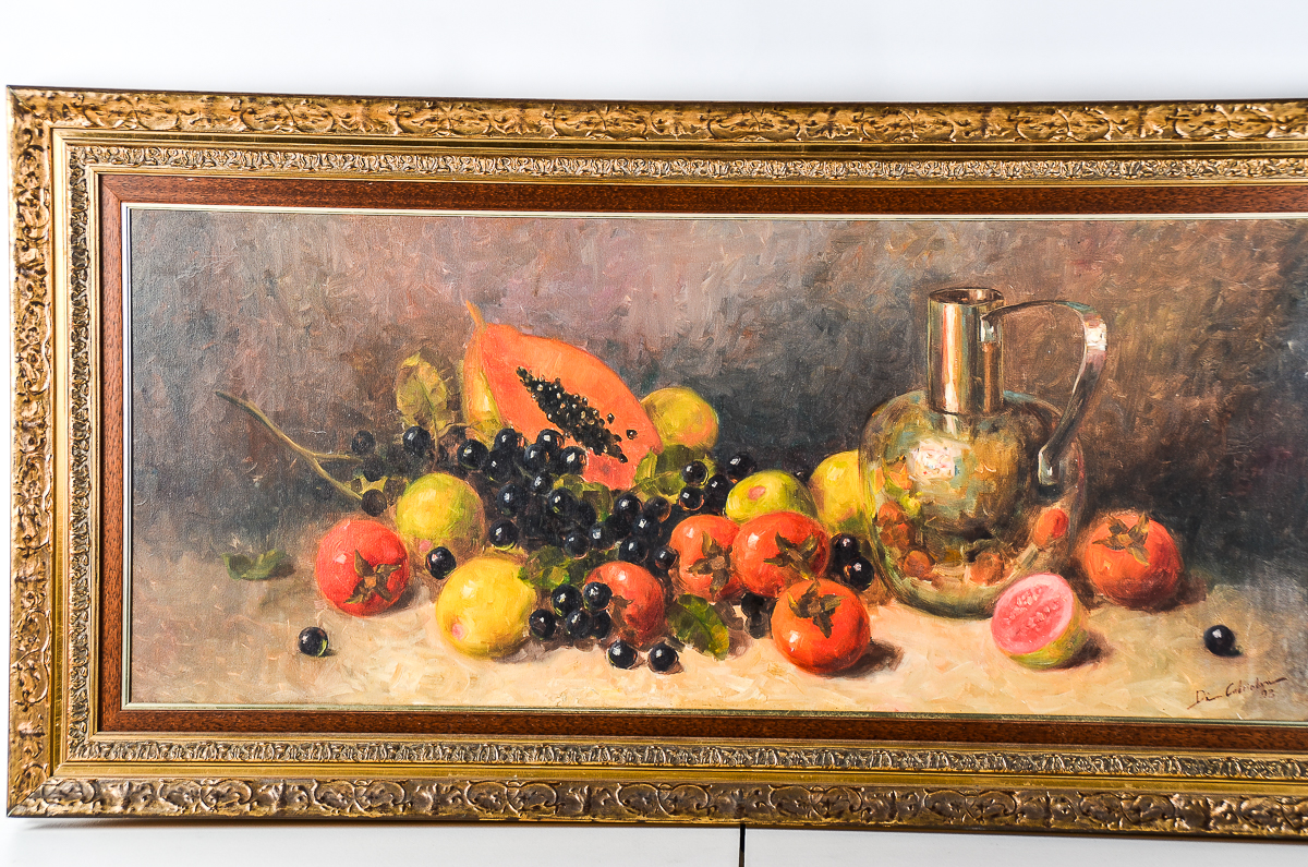 Still Life Oil Painting on Canvas