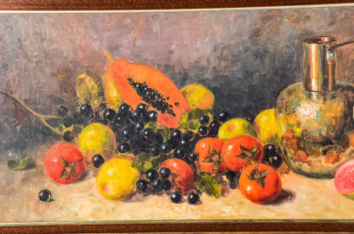 Still Life Oil Painting on Canvas