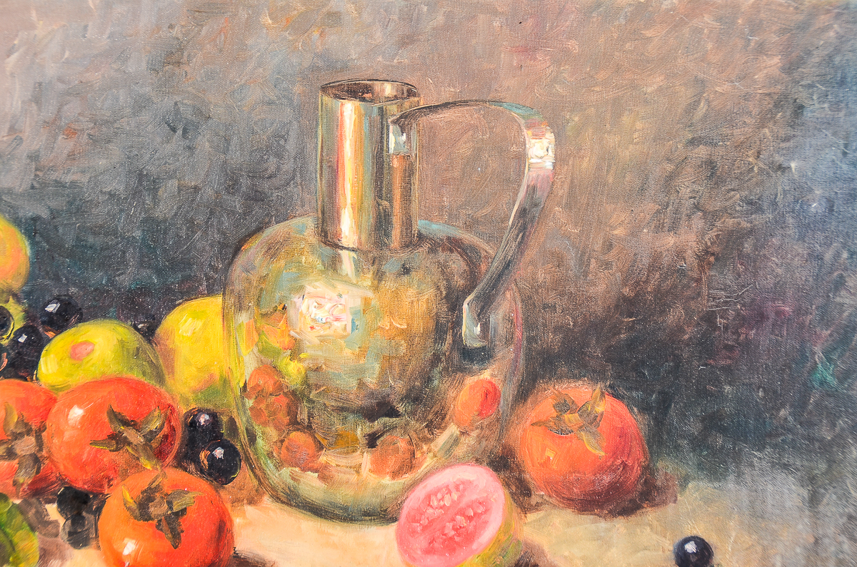 Still Life Oil Painting on Canvas