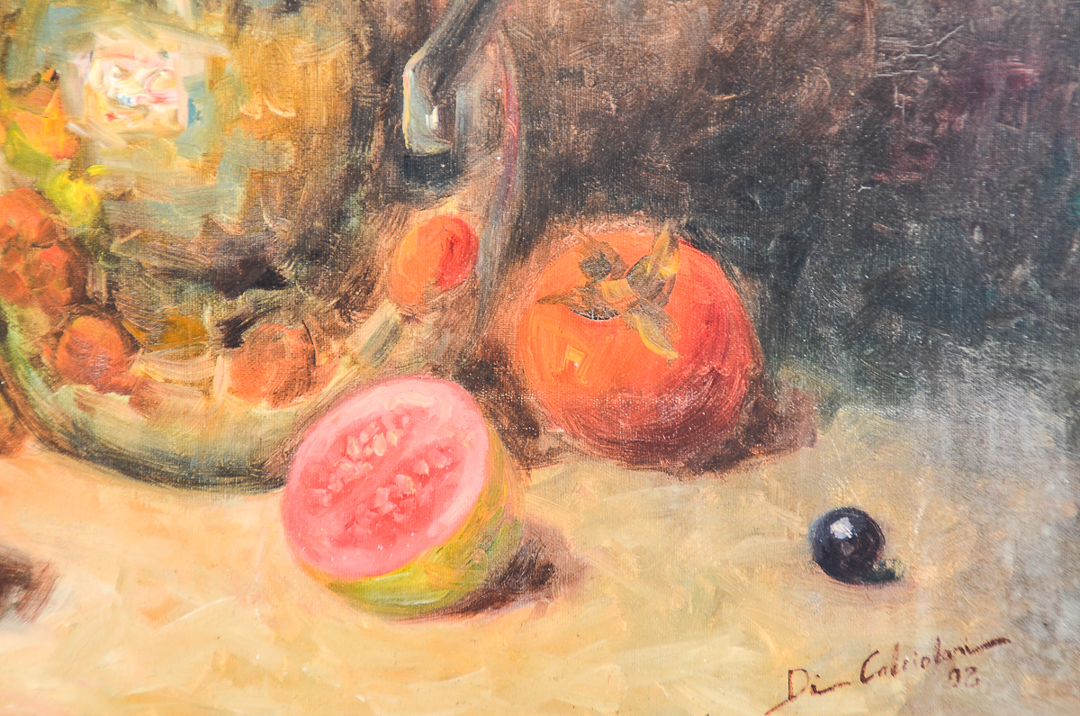 Still Life Oil Painting on Canvas