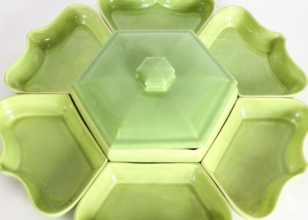 Vintage Ceramic Serving Dish Set