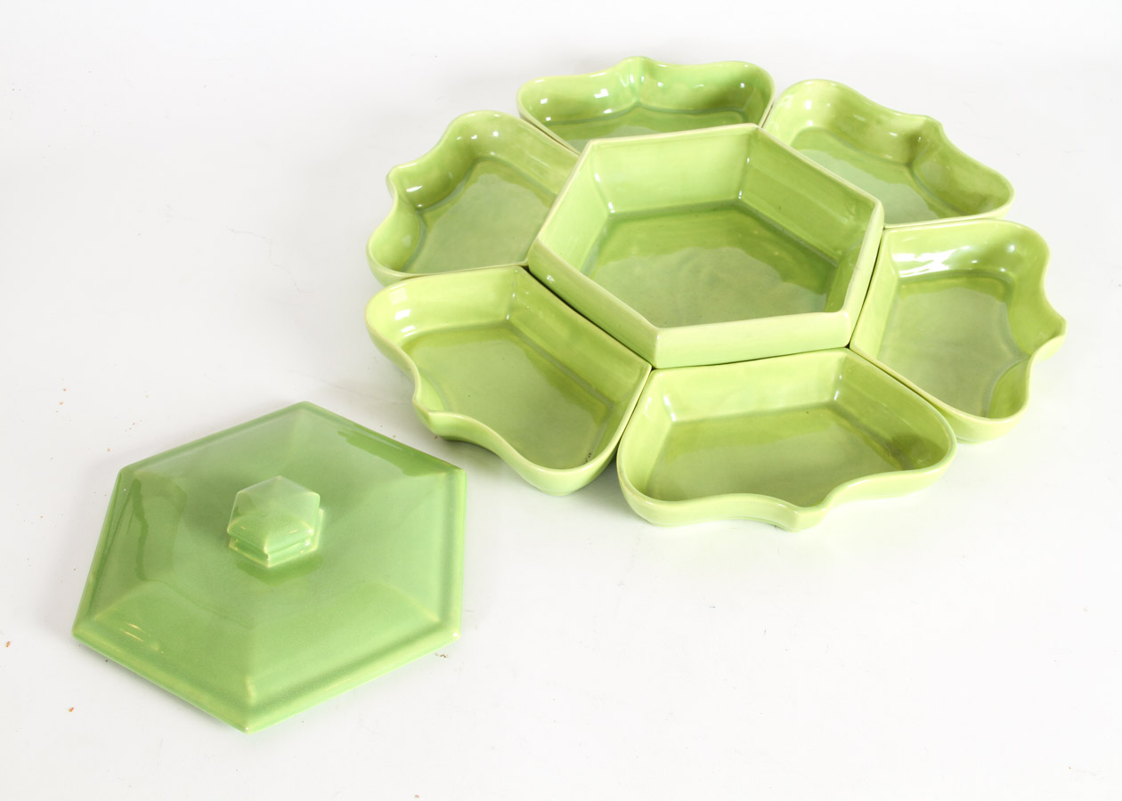 Vintage Ceramic Serving Dish Set