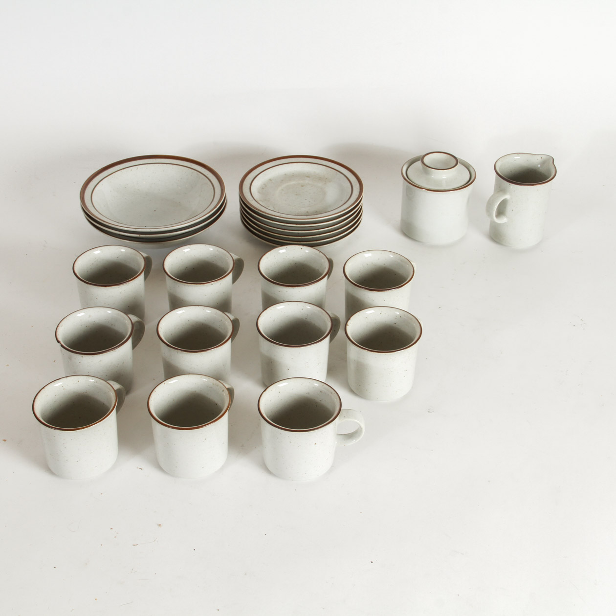 Vintage Stoneware Kitchenware Set