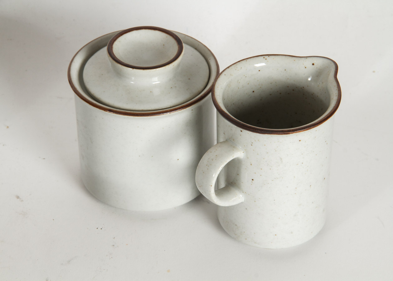 Vintage Stoneware Kitchenware Set