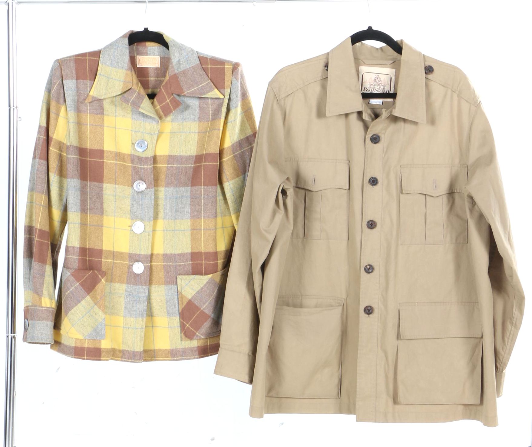 Pendleton Wool Blazer and Paul Stuart Jacket